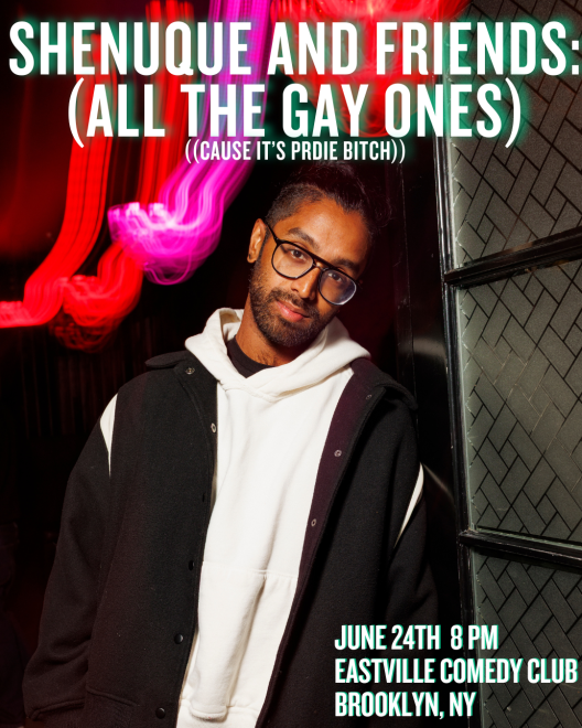 Poster for Shenuque and Friends: All the Gay Ones (cause it's pride bitch)