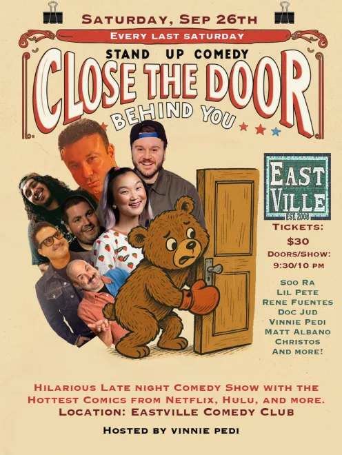 Poster for Close The Door Behind You