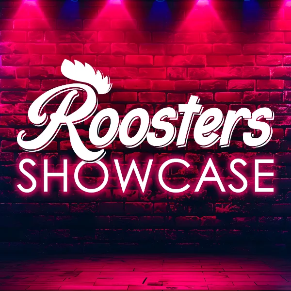 Poster for Roosters Comedy Showcase