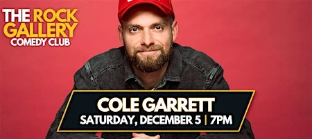 Poster for Cole Garrett Comedy Show