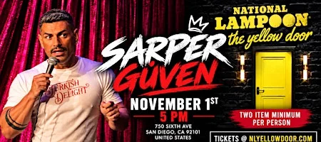 Poster for Sarper Güven: Live in San Diego!