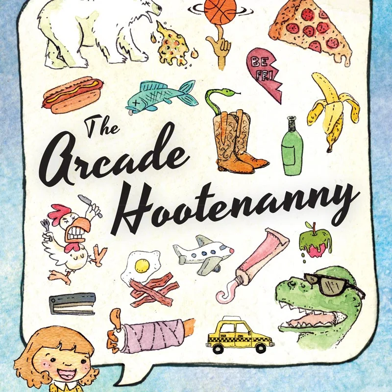 Poster for The Arcade Hootenanny