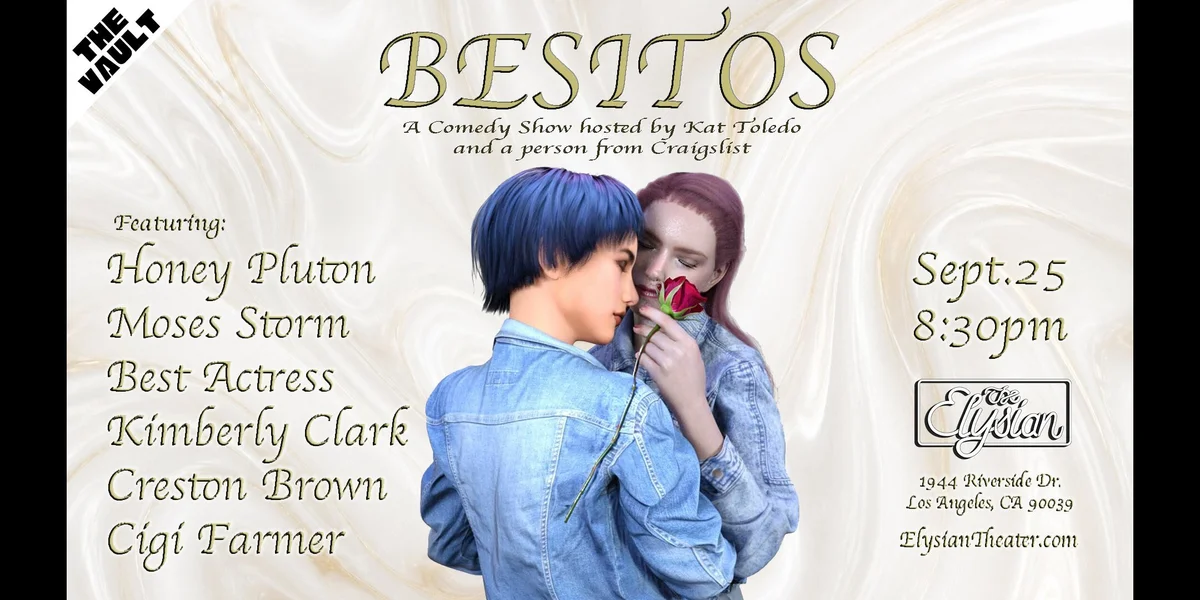 Poster for BESITOS w/ Kat Toledo