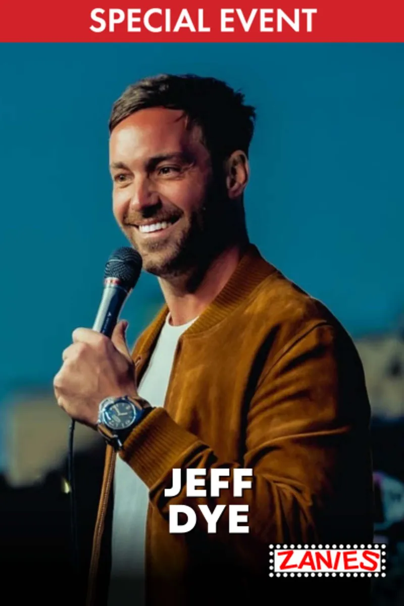 Poster for Jeff Dye **Special Event**