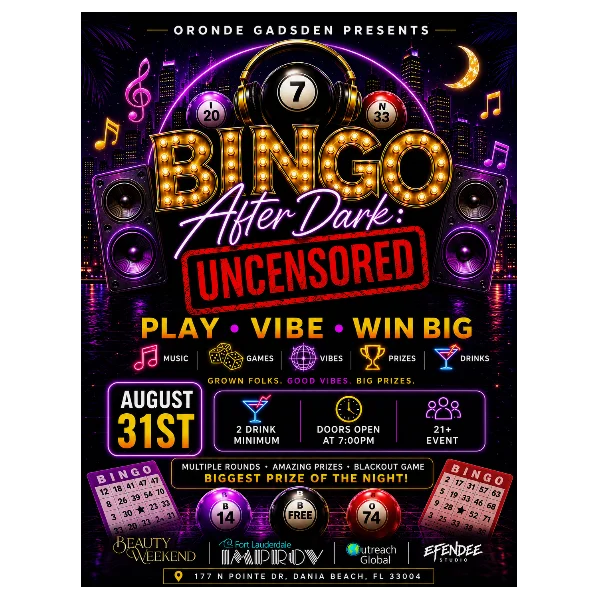 Poster for BINGO AFTER DARK: UNCENSORED 🎤🔥