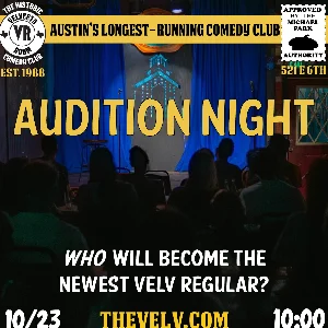 Poster for Audition Night