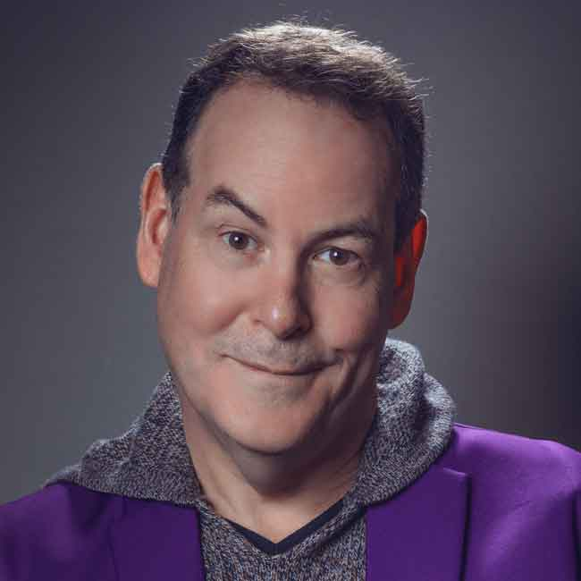 Poster for Jeff Kaufman, host of a number of iHeartRadio shows including Under Oath, The Nerdy News, Law and Disorder, and The Laugh Hour