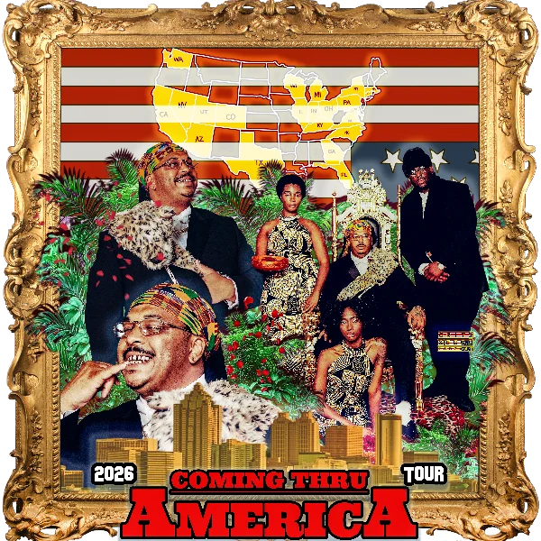 Poster for Grits & Eggs Podcast: Coming Thru America Tour Live in Naples, Florida!