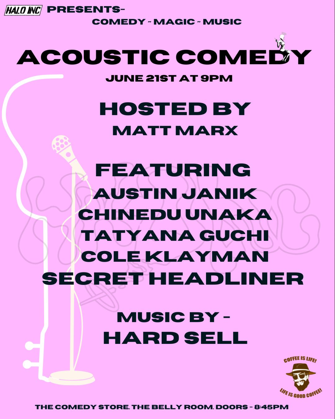 Poster for Acoustic Comedy