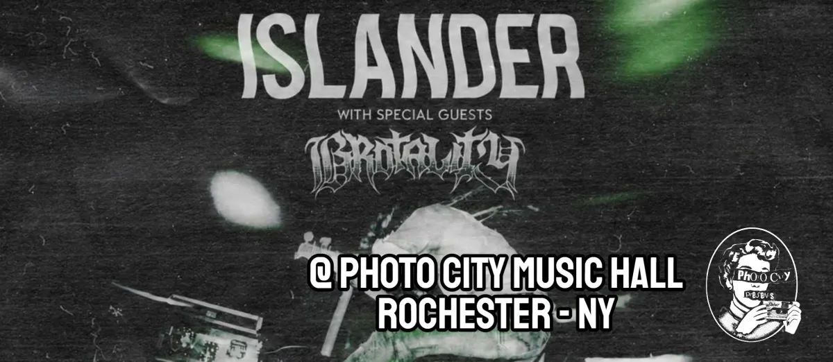 Poster for Islander & Brotality - w/ Karen, When You Lived, & Death Gauge