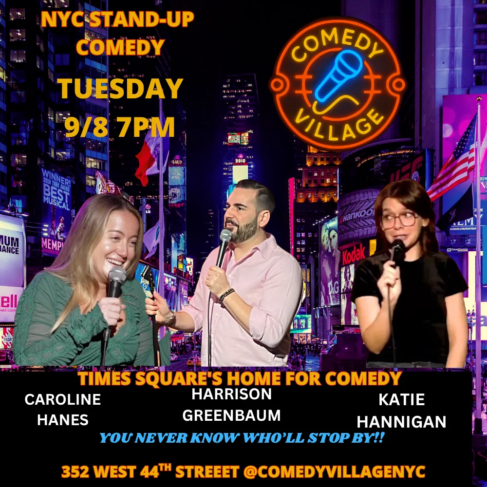 Poster for NYC Stand-Up | Tue, September 8th @7 PM