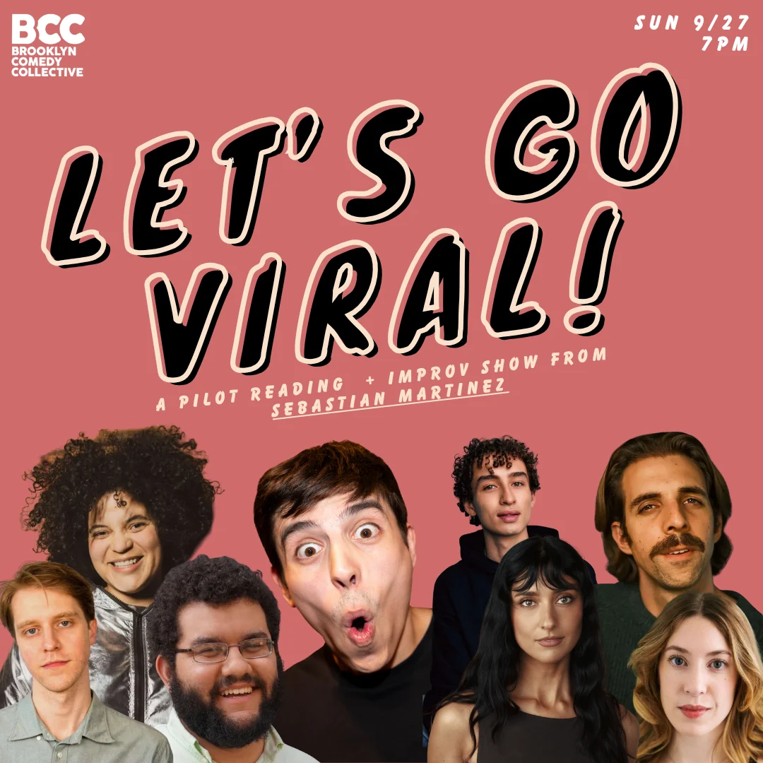 Poster for LET'S GO VIRAL!: A Pilot Reading + Improv Show
