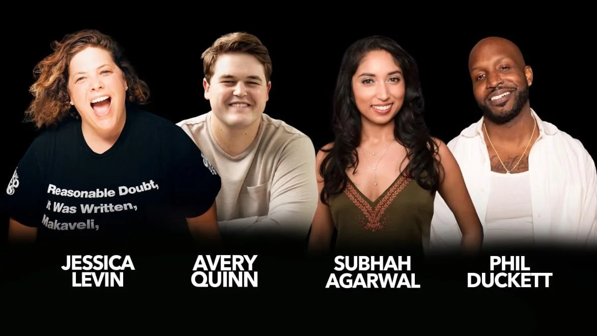 Poster for Subhah Agarwal, Jessica Levin, Avery Quinn, Phil Duckett
