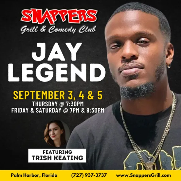Poster for Jay Legend Comedy