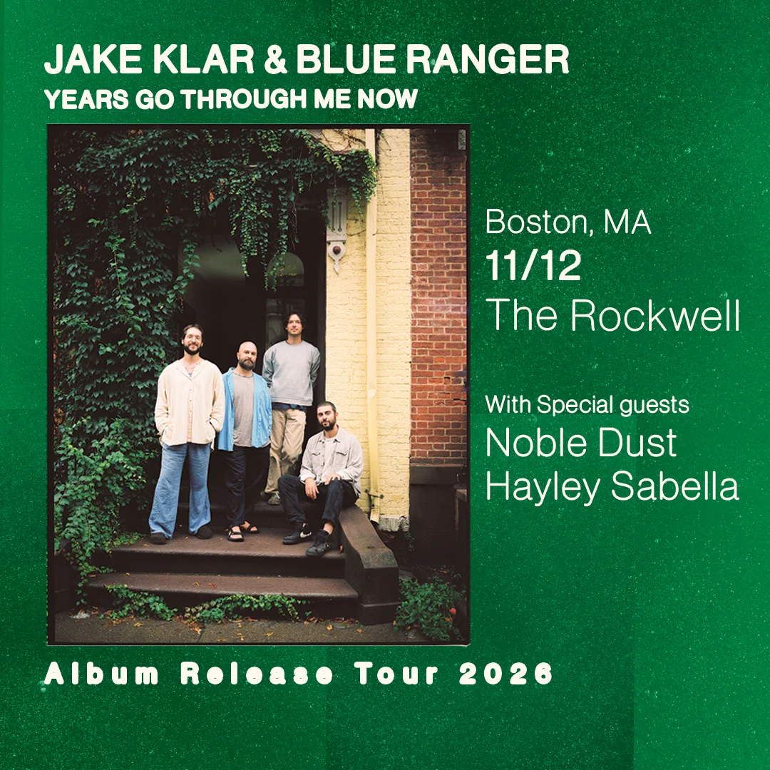 Poster for Jake Klar with Noble Dust & Hayley Sabella