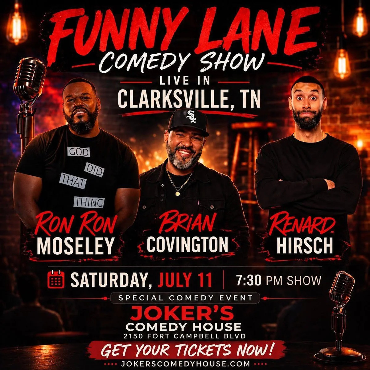 Poster for Funny lane Comedy Show