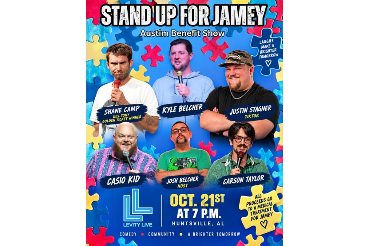 Poster for Stand Up for Jamey: Autism Benefit Show