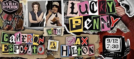 Poster for Lucky Penny w/ Cameron & Dax