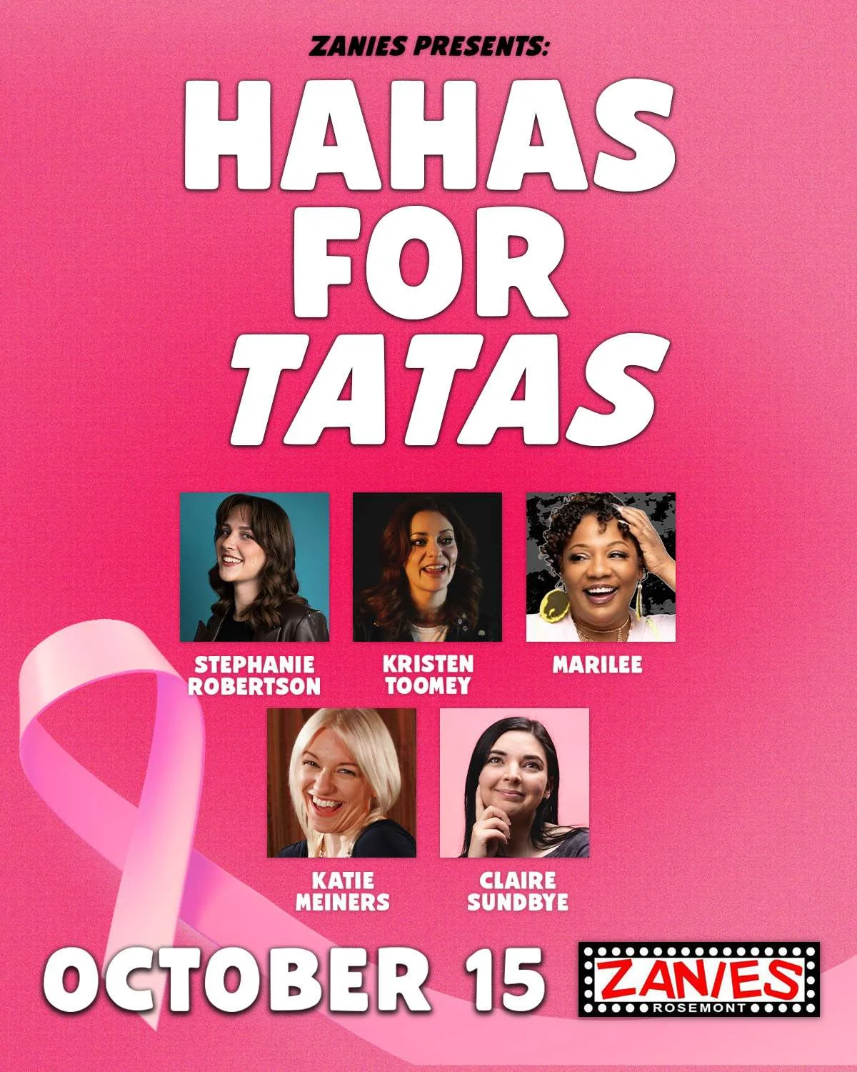 Poster for Zanies Presents HaHas for Tatas