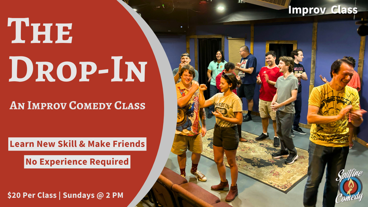 Poster for The Drop In Improv Class