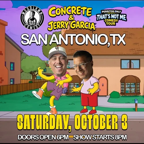 Poster for Perritos Only Presents: That's Not Me Comedy Tour with Concrete & Jerry Garcia