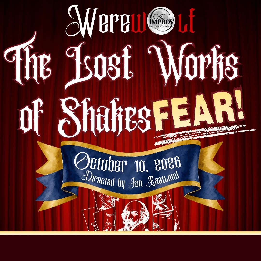 Poster for (10/10/26) @ 9:30PM | WEREWOLF: THE LOST WORKS OF SHAKESFEAR!