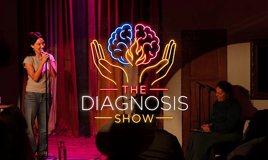 Poster for The Diagnosis Comedy Show with Alan Snider