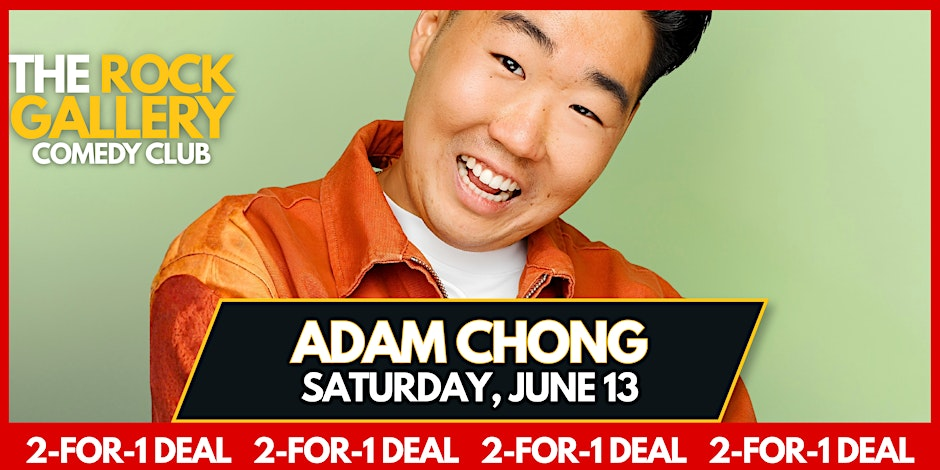 Poster for Adam Chong Comedy Show