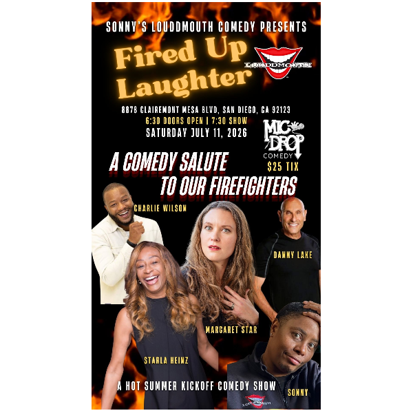 Poster for SONNY'S LOUDDMOUTH COMEDY PRESENTS: FIRED UP LAUGHTER