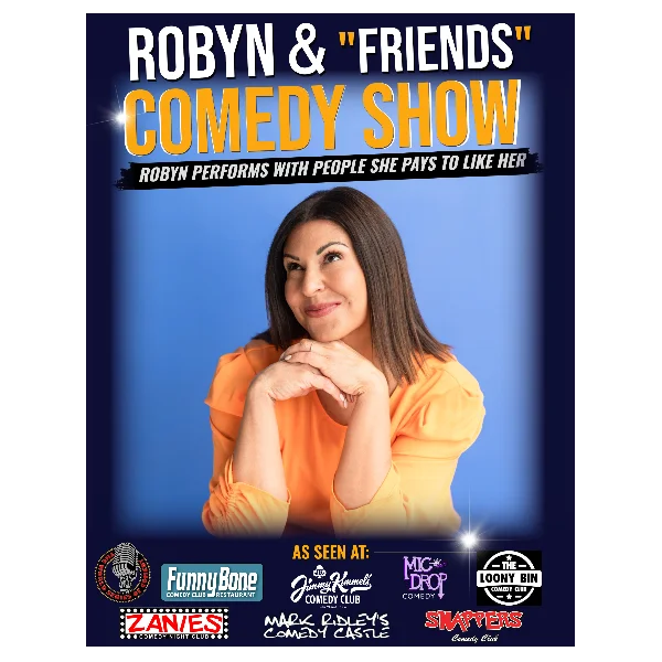 Poster for ROBYN & "FRIENDS"
