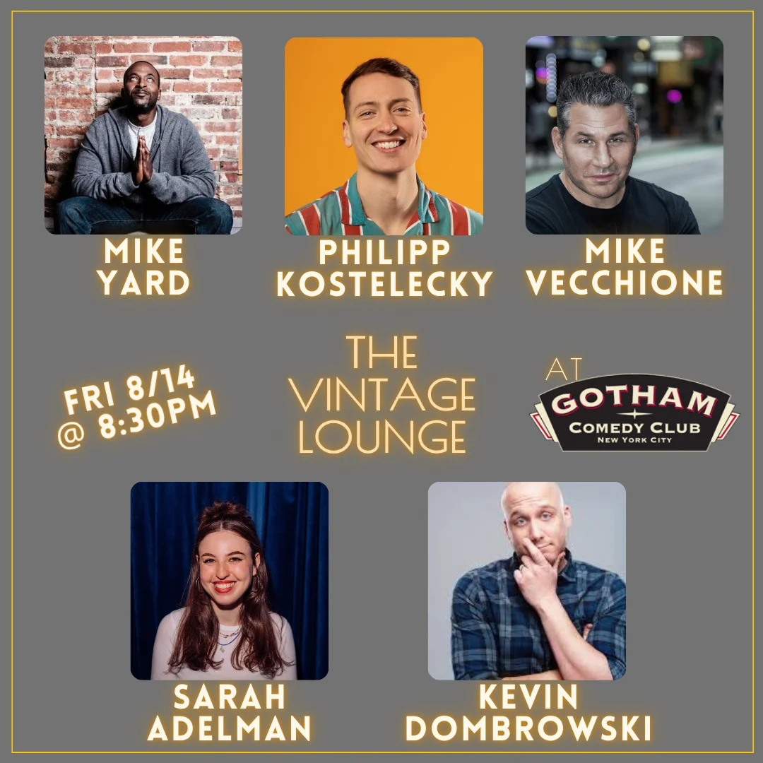 Poster for The Gotham All-Stars (The Vintage Lounge)