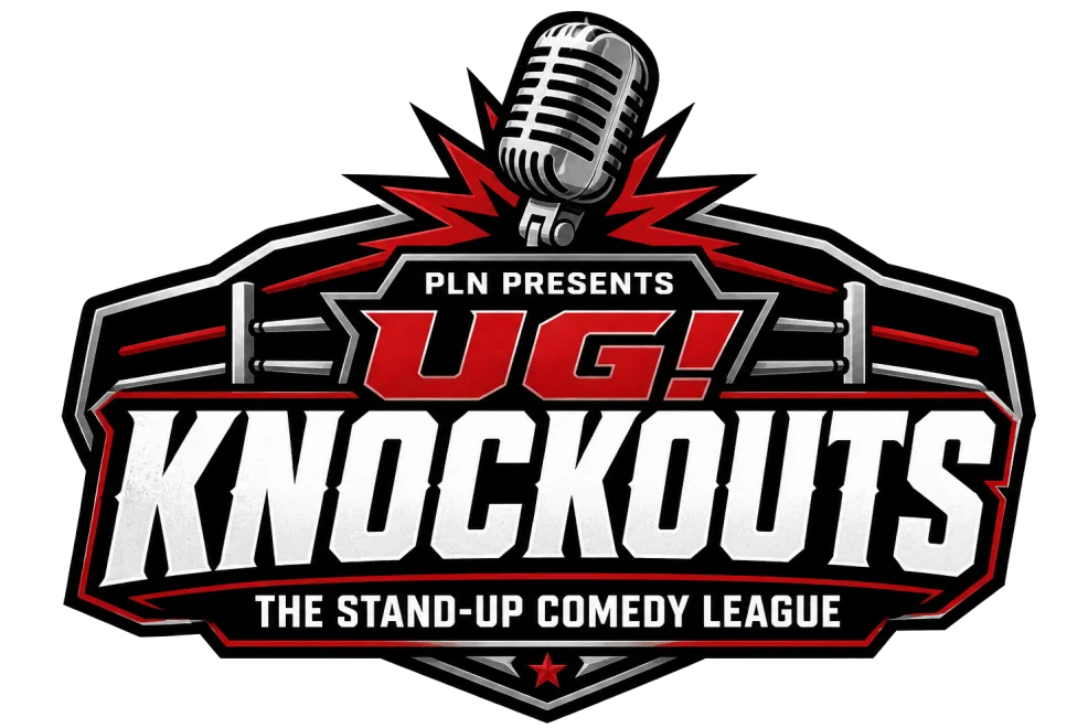 Poster for UG! KNOCKOUTS — Stand-Up Comedy as a Sport! ????????
