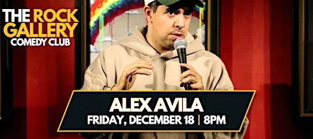 Poster for Alex Avila Comedy Show