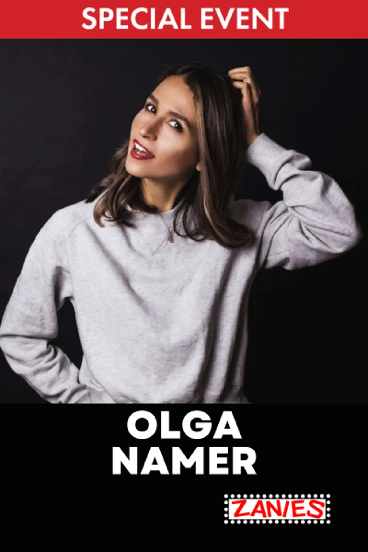 Poster for Olga Namer *Special Event*
