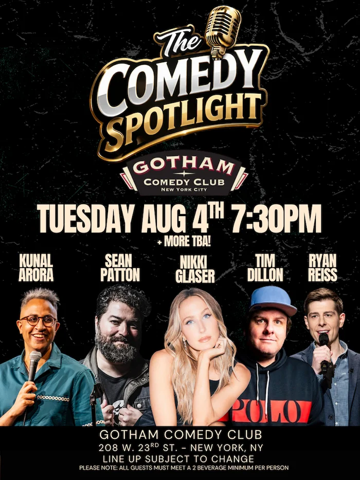 Poster for Comedy Spotlight w/ Tim Dillon & Nikki Glaser