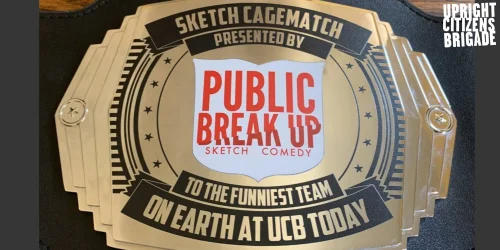 Poster for Sketch Cagematch