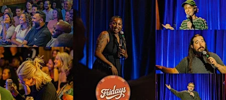 Poster for Fridays Comedy Show