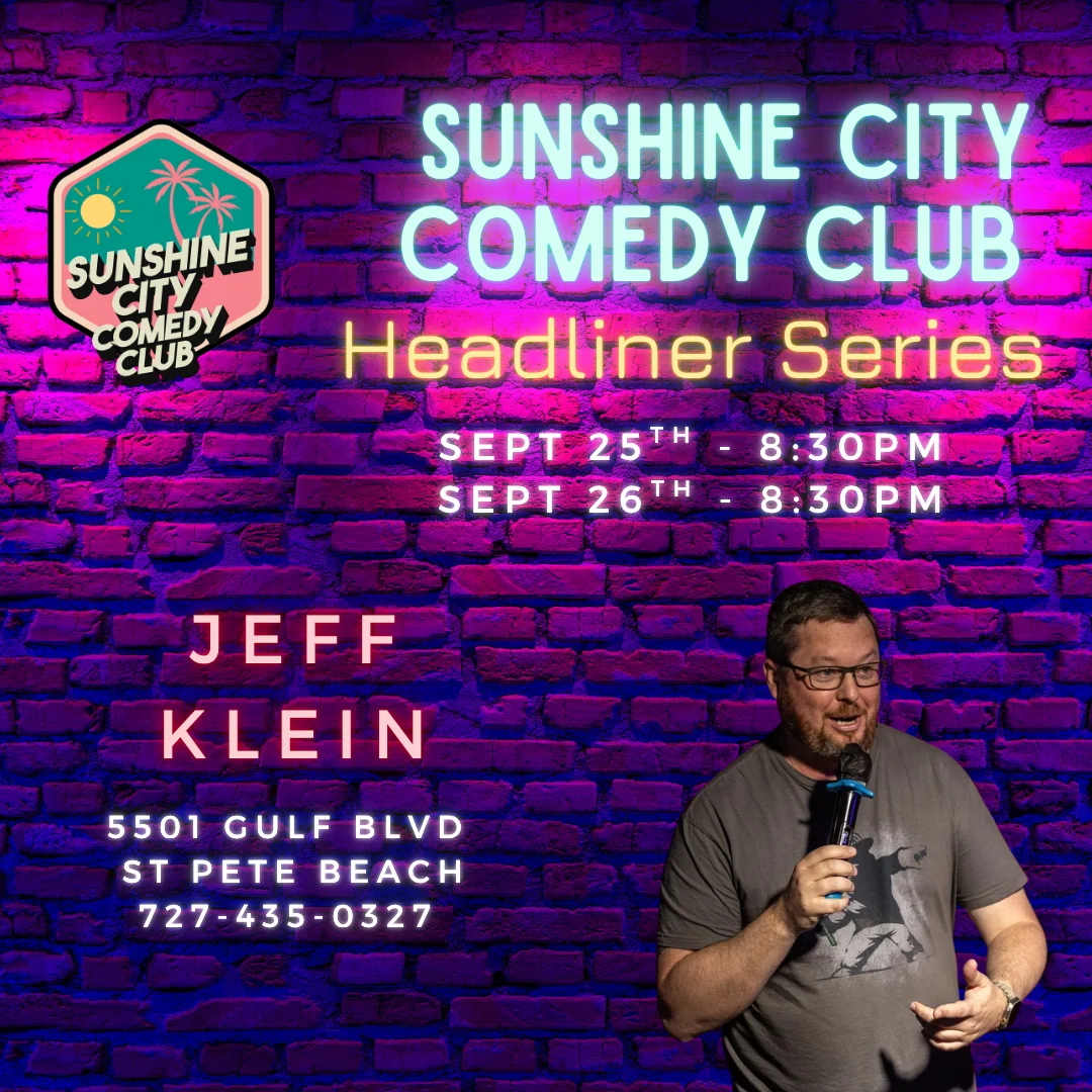 Poster for Headliner Jeff Klein