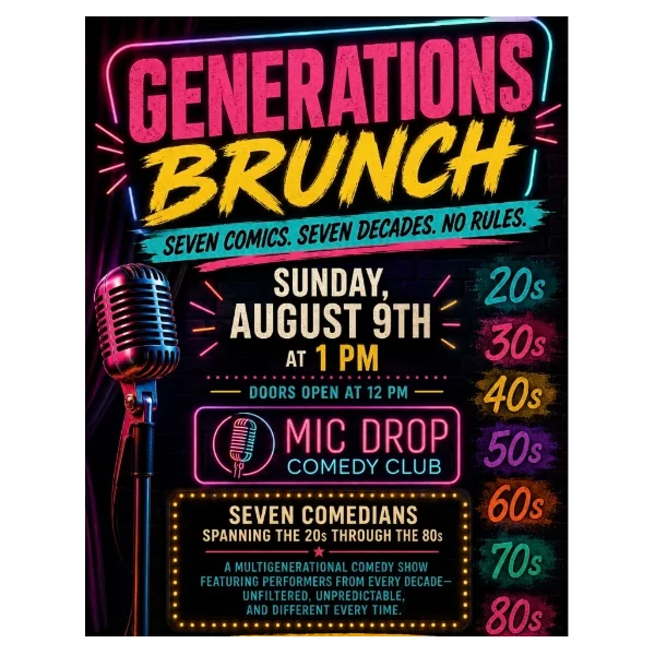 Poster for GENERATIONS BRUNCH