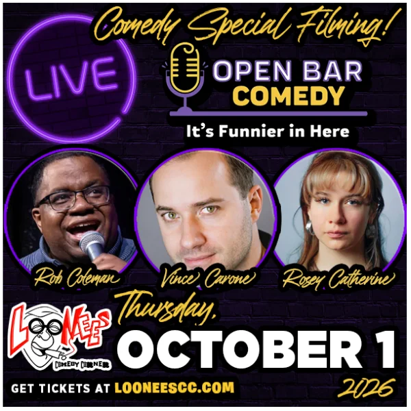 Poster for Open Bar: Live Recording!