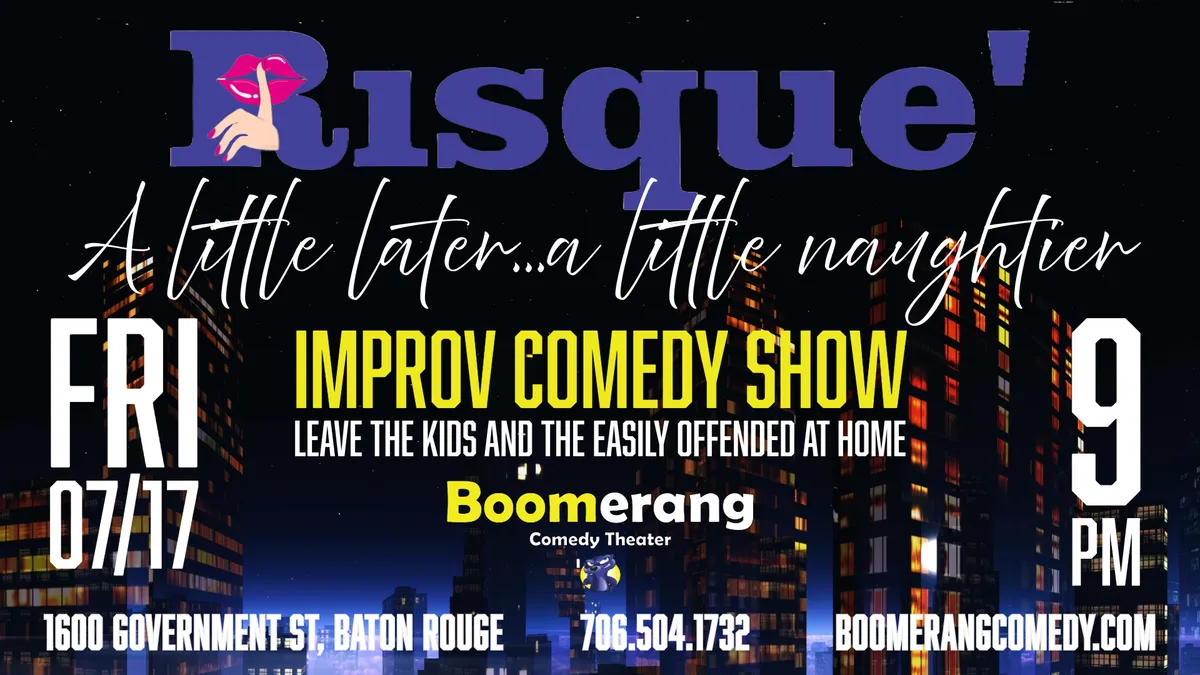 Poster for RISQUE' - A little later, a LOT naughtier
