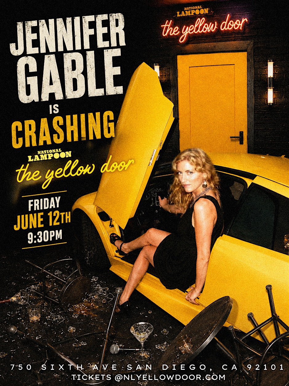 Poster for Jennifer Gable: Live in San Diego