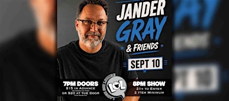 Poster for Jander Gray & Friends!