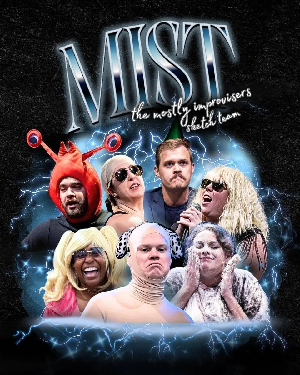 Poster for MIST / Rails Comedy