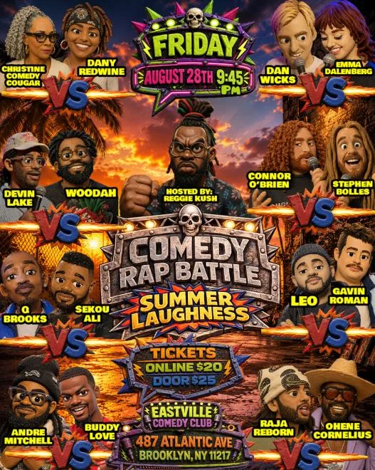 Poster for Comedy Rap Battle