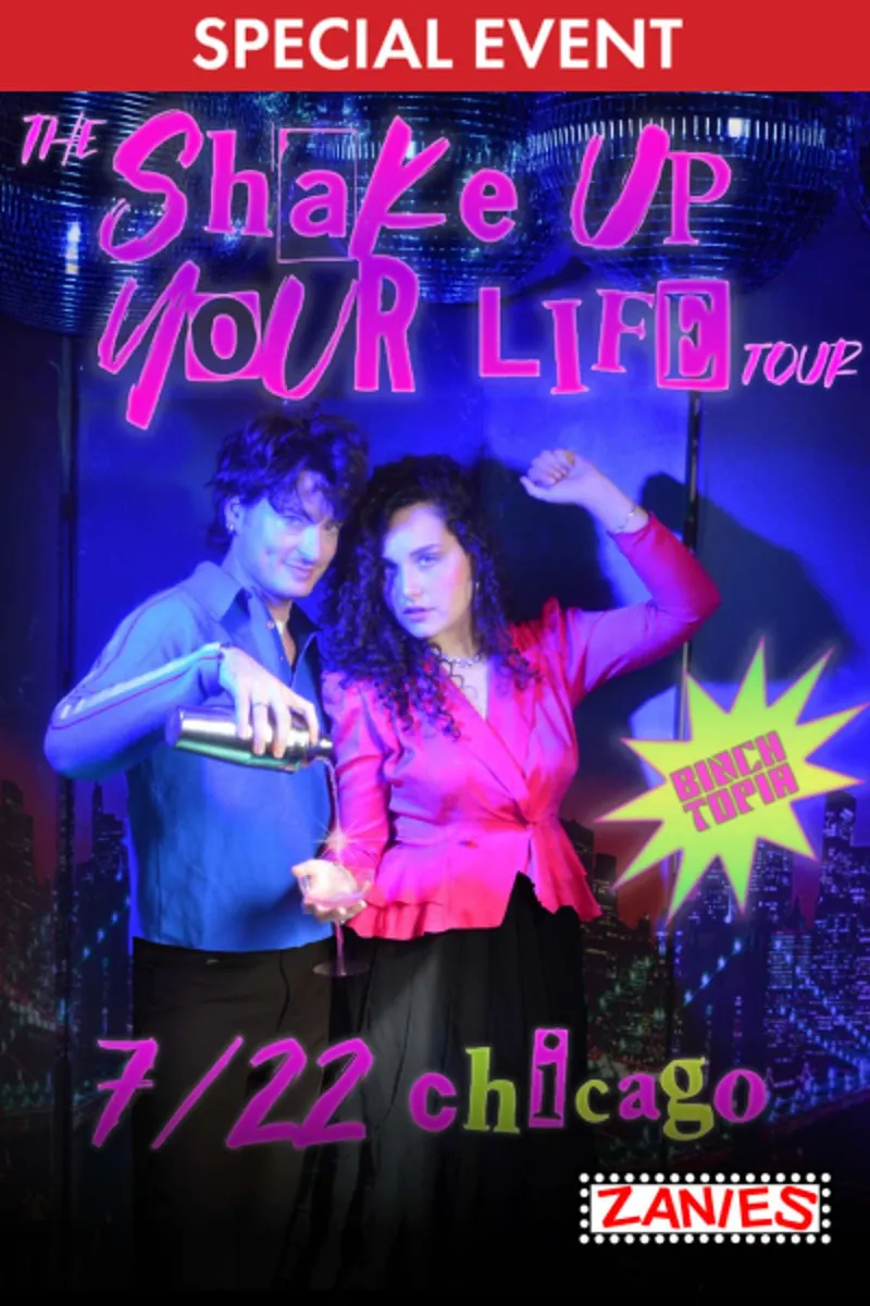 Poster for Binchtopia: The Shake Up Your Life Tour – Special Event