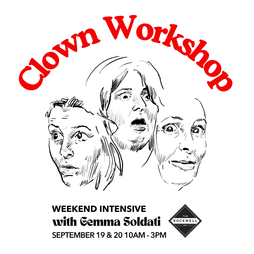 Poster for Clown Intensive w Gemma Soldati