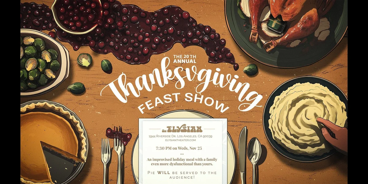 Poster for The 20th Annual Thanksgiving Feast Show