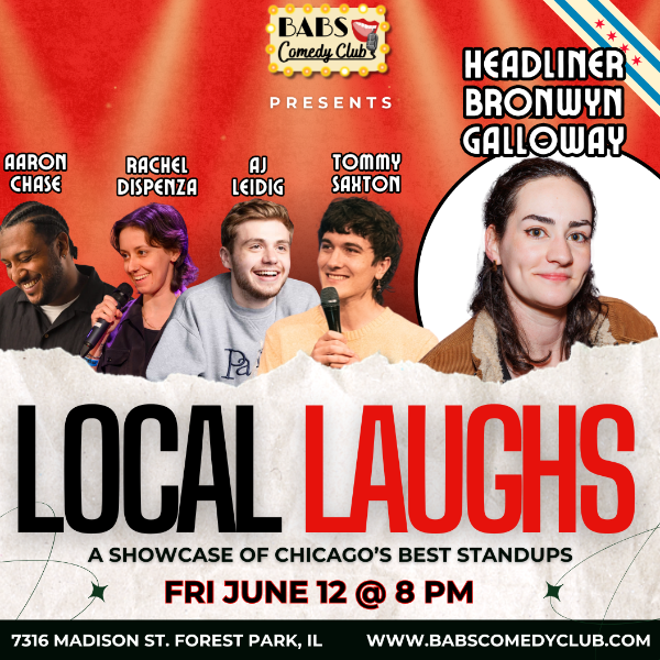 Poster for Local Laughs Standup Showcase