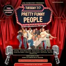 Poster for PRETTY FUNNY PEOPLE GRADUATION SHOWCASE
